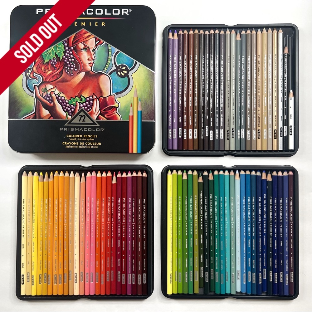 Prismacolor Premier Colored Pencils - 72 count